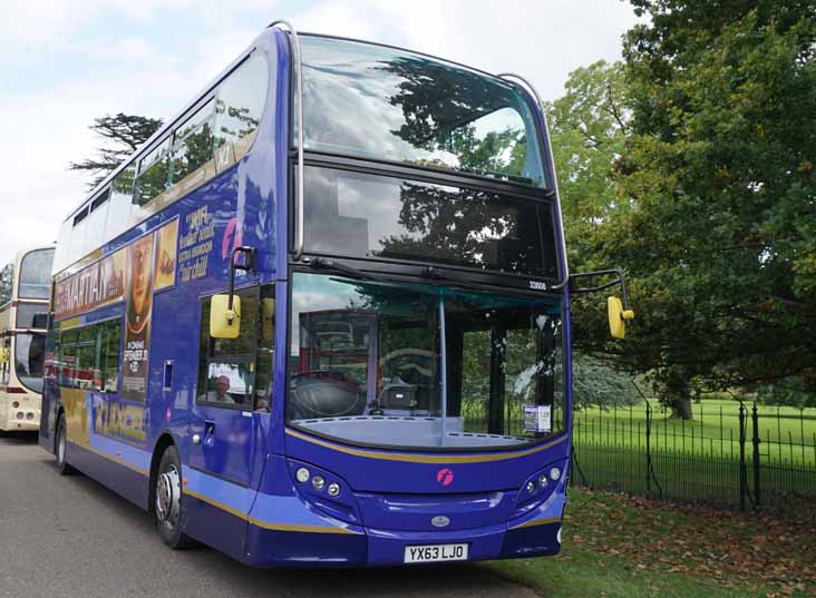 First Eastern Counties ADL Enviro400 X1 Excel 33808